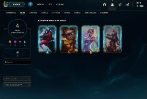 Conta league of legends - Platina 2 - lvl 41 LOL