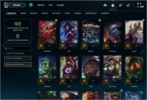Conta league of legends - Platina 2 - lvl 41 LOL