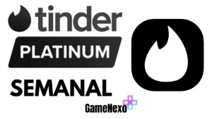 Tinder Platinum - Plano Semanal - 07 Dias - Gift Cards