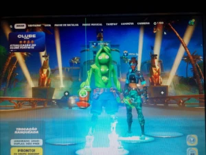 conta epic games + fortnite