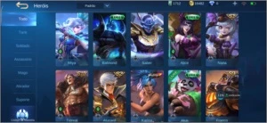 Vendo conta de Mobile Legends