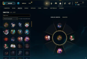 Prata 1 com 25 Champs e 3 Skins +6 Fragmentos de skins - League of Legends LOL