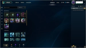 Conta 190 skins Terminou D4 MAs net lixo perdeu borda - League of Legends LOL