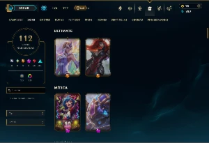 Esmeralda 2 com 155 Champs e 112 Skins ( MONO ADC ) - League of Legends LOL