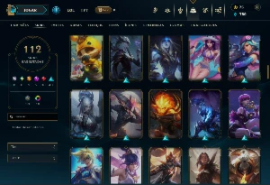 Esmeralda 2 com 155 Champs e 112 Skins ( MONO ADC ) - League of Legends LOL