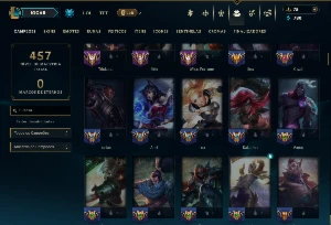 Esmeralda 2 com 155 Champs e 112 Skins ( MONO ADC ) - League of Legends LOL