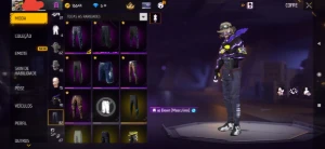 Conta boa nível 59 , 1500 like , coelhão , aventureiro - Free Fire