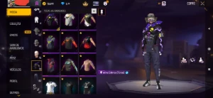 Conta boa nível 59 , 1500 like , coelhão , aventureiro - Free Fire