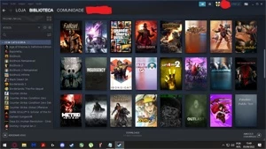 Conta Steam Level 25 / +100 Games / CSGO / GTA 5