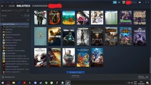 Conta Steam Level 25 / +100 Games / CSGO / GTA 5