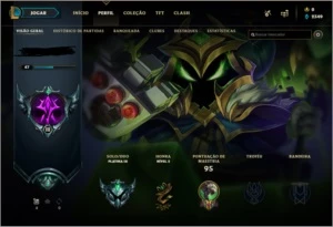 Conta LOL Plat 3 - bom mmr - League of Legends