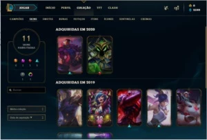 Conta LOL Plat 3 - bom mmr - League of Legends