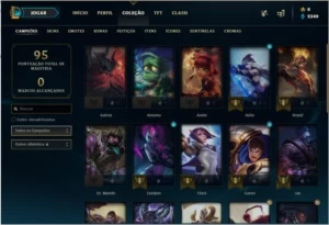 Conta LOL Plat 3 - bom mmr - League of Legends