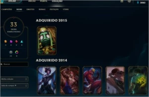 Conta Rara - League of Legends LOL