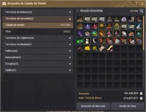 Conta SA Lv 61 Barraca P2W e muito mais - Black Desert