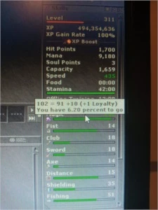 VENDO CONTA MS 311, RP 115 (LUMINERA) - Tibia