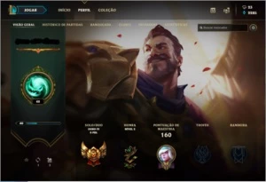 Conta LOL Gold 4 - League of Legends