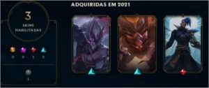 CONTA PLAT 4 - League of Legends LOL