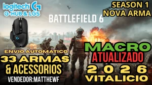Macro - Battlefield 6 Logitech No Recoil - Vitalicio - Steam