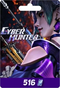 Cyber Hunter 516 Créditos Recarga Fácil - Outros