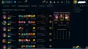 Conta League of Legends Lvl 142 LOL