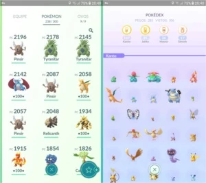 Conta de Pokémon GO