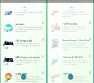 Conta de Pokémon GO