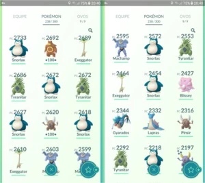 Conta de Pokémon GO