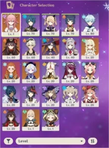 Genshin Impact NA AR45 Account with Hutao + Yae and more