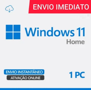 Key vitalícia Windows 11 Home - Softwares and Licenses