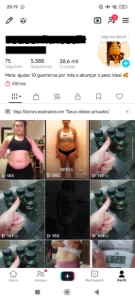 Conta tiktok