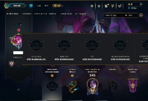 Unranked com 80 Champs e 39 Skins ( ADC / MID / JG )