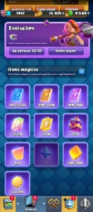 Conta Clash Royale Level De Torre 14 Com +9Mil Gemas