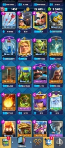 Conta Clash Royale Level De Torre 14 Com +9Mil Gemas