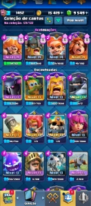 Conta Clash Royale Level De Torre 14 Com +9Mil Gemas