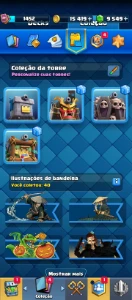 Conta Clash Royale Level De Torre 14 Com +9Mil Gemas