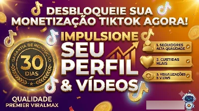 Tiktok Elite: Seguidores, Curtidas & Views • Monetização