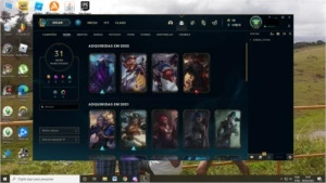 Conta lol Platina Sesson Passada. - League of Legends