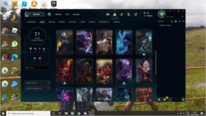 Conta lol Platina Sesson Passada. - League of Legends