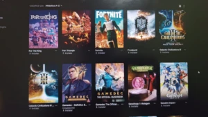 Conta da Epic Games mais de 150 jogos