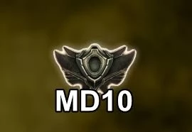 MD10-OURO GARANTIDO - League of Legends LOL