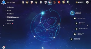 AR57 - 12 personagens 5* e 6 armas 5* - Genshin Impact