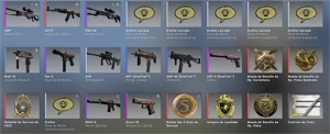 Conta Sem VAC CSGO Com varias medalhas - Counter Strike
