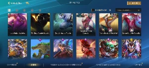 Conta Wild Rift Top/Jg Sett Prestigio Preço Negociavel - League of Legends: Wild Rift LOL WR