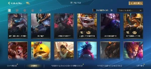 Conta Wild Rift Top/Jg Sett Prestigio Preço Negociavel - League of Legends: Wild Rift LOL WR