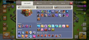 CV 16 Liga Lendária e TH 10 Liga de Aço 3 - Clash of Clans