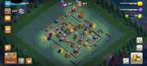 CV 16 Liga Lendária e TH 10 Liga de Aço 3 - Clash of Clans