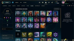 Conta gold 1 - League of Legends LOL