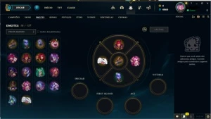 Conta gold 1 - League of Legends LOL