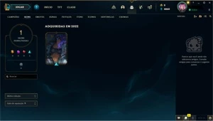 Conta gold 1 - League of Legends LOL